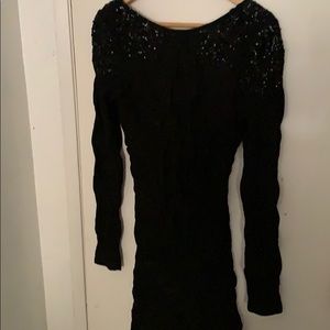 Black long sleeve Dress